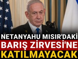 netanyahu misirdaki baris zirvesine katilmayacak q1pHjx7v.jpg
