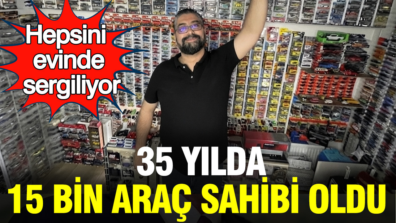 35 yılda 15 bin maket araba biriktirdi: Evindeki o oda görenleri şaşkına çeviriyor Img